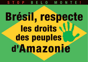 Brésil, respecte les droits des peuples d'Amazonie