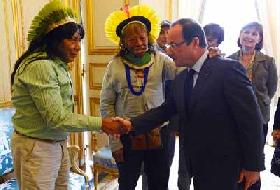 Raoni en France : les chefs qu'on mérite