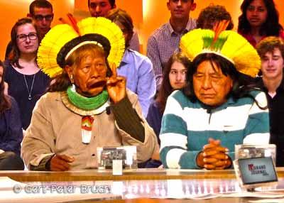 Raoni en Europe, nouvelle attaque à Belo Monte