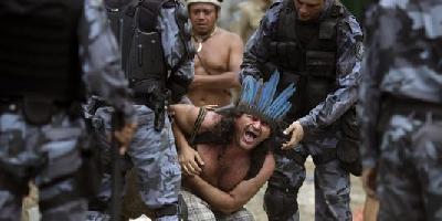 Brésil : la police expulse les occupants de l'ancien Musée de l'Indien à Rio