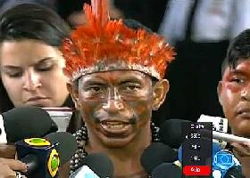 Belo Monte : carta dos povos do Xingu que deixaram a ocupação do canteiro de obras para ir protestar em Brasilia