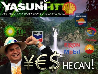 Équateur : Rafael Correa autorise l'exploitation pétrolière dans le parc de Yasuni