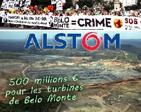 Demande d’entretien concernant la participation d’Alstom au barrage de Belo Monte
